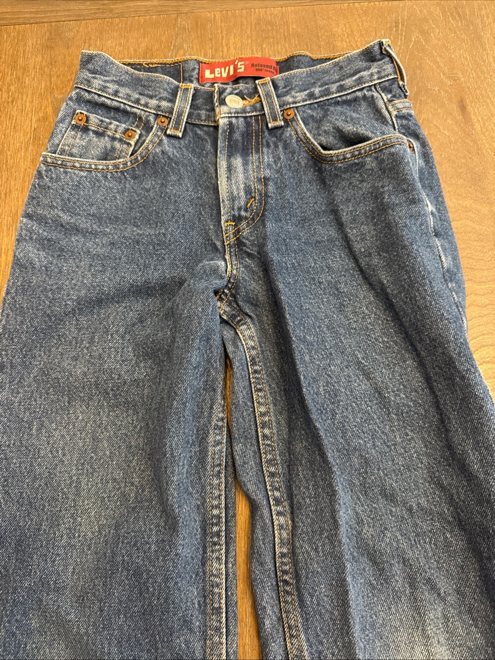 Levi's Kids Blue Straight-Leg Jeans